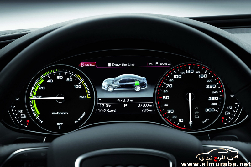 اودي اي 6 المطورة تكشف عن نفسها في معرض بكين للسيارات بالصور والمواصفات Audi A6 14